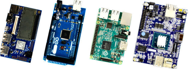 DragonBoard 410c, Arduino, Raspberry Pi 2 und MinnowBoard Max: Für diese Einplatinenrechner hat Microsoft ein Windows 10 IoT Core offiziell freigegeben. Installation und Konfiguration lässt sich über einen Windows-10-PC mit Hilfe des zugehörigen Windows 10 IoT Core Dashboard recht bequem erledigen. DragonBoard 410c, Arduino, Raspberry Pi 2 und MinnowBoard Max: Für diese Einplatinenrechner hat Microsoft ein Windows 10 IoT Core offiziell freigegeben. Installation und Konfiguration lässt sich über einen Windows-10-PC mit Hilfe des zugehörigen Windows 10 IoT Core Dashboard recht bequem erledigen.