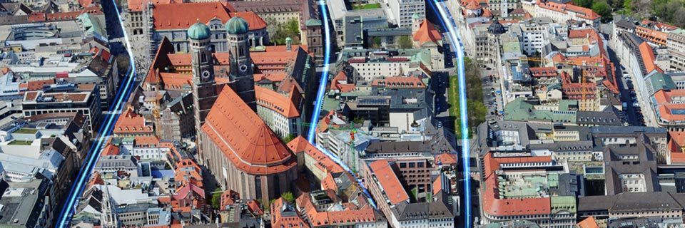 Künftig sollen rund 570.000 Haushalte und mehr als 80.000 Unternehmen in München FTTB/H-Anschlüsse nutzen können. Künftig sollen rund 570.000 Haushalte und mehr als 80.000 Unternehmen in München FTTB/H-Anschlüsse nutzen können.