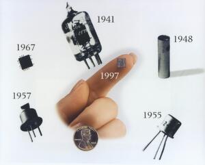 Mitte der 50er begann Texas Instruments mit der Herstellung von Planartransistoren für portable Radios. Mitte der 50er begann Texas Instruments mit der Herstellung von Planartransistoren für portable Radios.