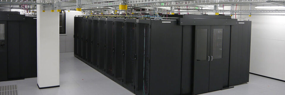 Im Rechenzentrum Alsterdorf von Dataport. Im Rechenzentrum Alsterdorf von Dataport.