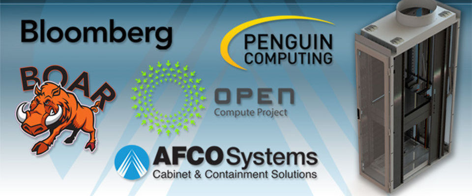 "Boar" heißt die Bloomberg-Variante des Open-Compute-Rack von AFCO. "Boar" heißt die Bloomberg-Variante des Open-Compute-Rack von AFCO.