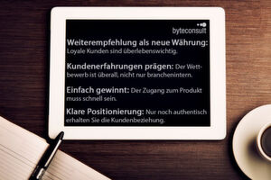 Die wichtigsten Learnings des Beitrags haben wir für Sie als Take Aways in diesem Bild übersichtlich und kompakt zusammengefasst: Weiterempfehlung als neue Währung – Kundenerfahrungen prägen – Einfach gewinnt – Klare Positionierung. Die wichtigsten Learnings des Beitrags haben wir für Sie als Take Aways in diesem Bild übersichtlich und kompakt zusammengefasst: Weiterempfehlung als neue Währung – Kundenerfahrungen prägen – Einfach gewinnt – Klare Positionierung.