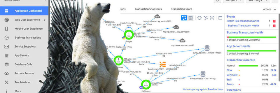 Nach dem Projekt „Polar Bear“, bei dem unter anderem das Applikation-Performance-Tool von AppDynamics eingeführt wurde, läuft das Streaming von „Game of Thrones“ besser. Nach dem Projekt „Polar Bear“, bei dem unter anderem das Applikation-Performance-Tool von AppDynamics eingeführt wurde, läuft das Streaming von „Game of Thrones“ besser.