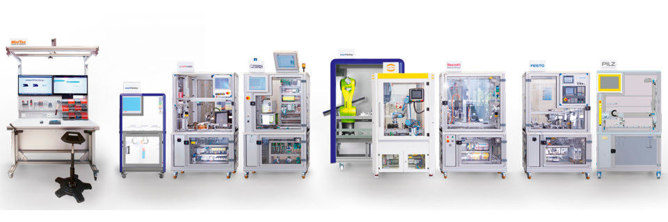 Industrie-4.0-Demonstrationsanlage von SmartFactoryKL mit Komponenten von insgesamt 16 Partnerunternehmen wie IBM und Rexroth-Bosch, die das aktuell Machbare an modularer Produktion zeigen soll. Industrie-4.0-Demonstrationsanlage von SmartFactoryKL mit Komponenten von insgesamt 16 Partnerunternehmen wie IBM und Rexroth-Bosch, die das aktuell Machbare an modularer Produktion zeigen soll.