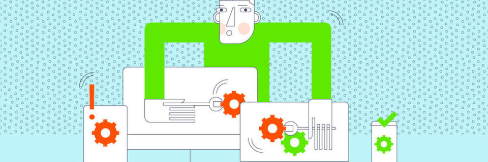 Mit einem optimal umgesetzten DevOps-Verfahren lassen sich Applikationen effizient von der Entwicklung in den produktiven Betrieb übernehmen und somit eine enge Zusammenarbeit zwischen der Entwicklung und dem IT-Betrieb sicherstellen. Mit einem optimal umgesetzten DevOps-Verfahren lassen sich Applikationen effizient von der Entwicklung in den produktiven Betrieb übernehmen und somit eine enge Zusammenarbeit zwischen der Entwicklung und dem IT-Betrieb sicherstellen.