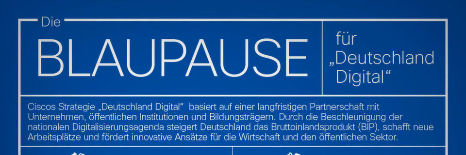Cisco will Vorreiter bei der Digitalisierung Deutschlands sein. Cisco will Vorreiter bei der Digitalisierung Deutschlands sein.