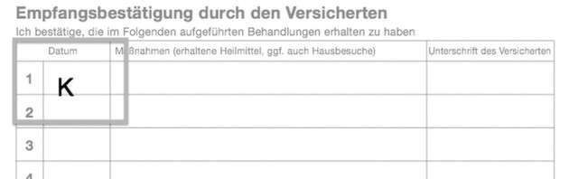 Abrechnung | Unterbrechung von Rezepten