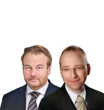  Dr. Peter Happe und  Prof. Dr. Bert Kaminski