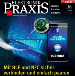 ELEKTRONIKPRAXIS Ausgabe 16 erscheint am 25. August und ist auch als kostenlose digitale Version verfügbar. ELEKTRONIKPRAXIS Ausgabe 16 erscheint am 25. August und ist auch als kostenlose digitale Version verfügbar.