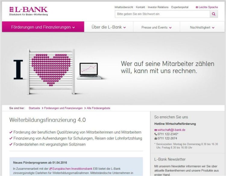 Gut Gefallt Uns Auch Die Weiterbildungsfinanzierung 4 0 Der L