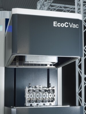 Zur Zwischenreinigung zerspanter Bauteile zeigt Dürr Ecoclean das Trockenreinigungssystem Eco-C-Vac. Zur Zwischenreinigung zerspanter Bauteile zeigt Dürr Ecoclean das Trockenreinigungssystem Eco-C-Vac.