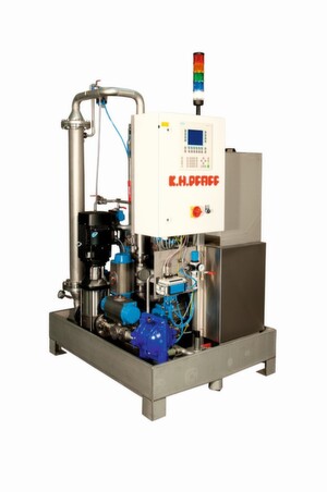 Eine Ultrafiltrationsanlage trennt Partikel, Öle, Emulsionen und Bakterien bis auf wenige ppm ab. Eine Ultrafiltrationsanlage trennt Partikel, Öle, Emulsionen und Bakterien bis auf wenige ppm ab.