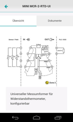 Mit der Mini Analog Pro App kann der Anwender per Smartphone mit Phoenix Trennverstärkern kommunizieren. Mit der Mini Analog Pro App kann der Anwender per Smartphone mit Phoenix Trennverstärkern kommunizieren.